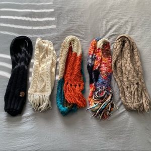 Scarf Bundle - Long Thick Wool Scarves